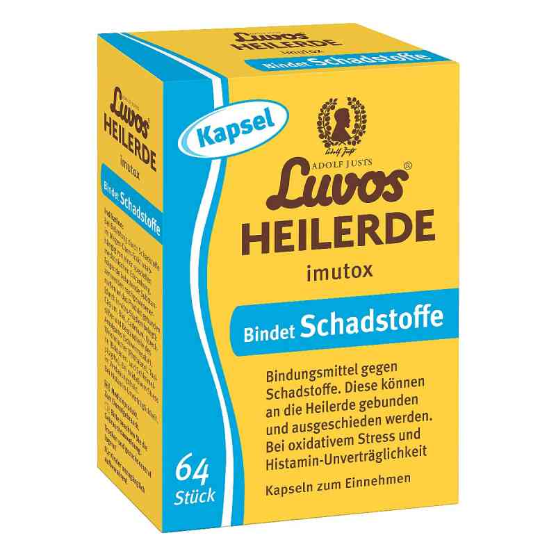 Luvos Heilerde Imutox Kapseln 64 stk von Heilerde-Gesellschaft Luvos Just GmbH & Co. KG PZN 15783166