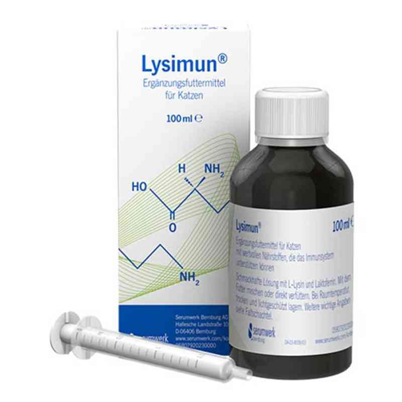 Lysimun Ergänzungsfuttermittel für Katzen 100 ml von Serumwerk Bernburg AG PZN 12528321