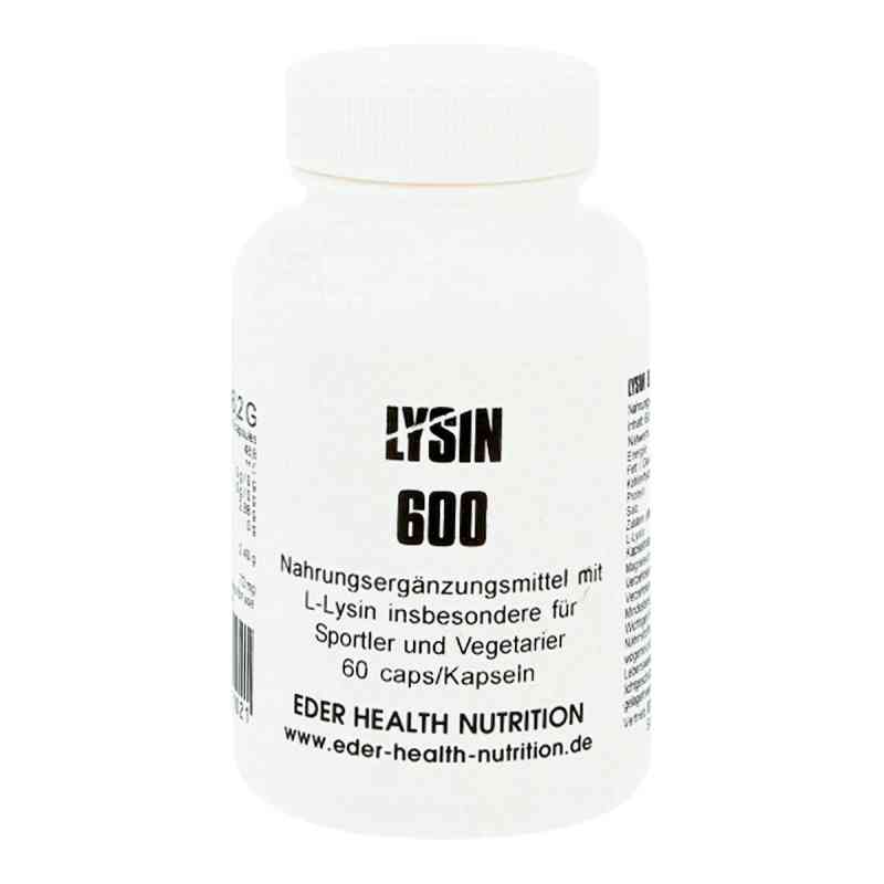 Lysin 600 Kapseln 60 stk von EDER Health Nutrition PZN 01840848