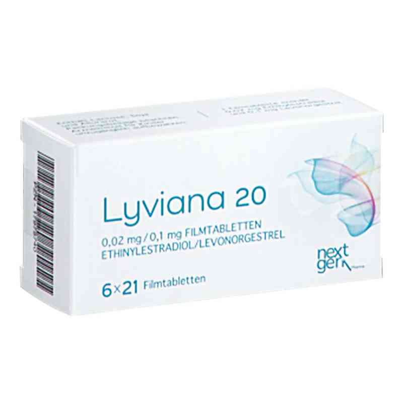Lyviana 20 0,02 Mg/0,1 Mg Filmtabletten 6X21 stk von NextGen Pharma s.r.o. PZN 17975740