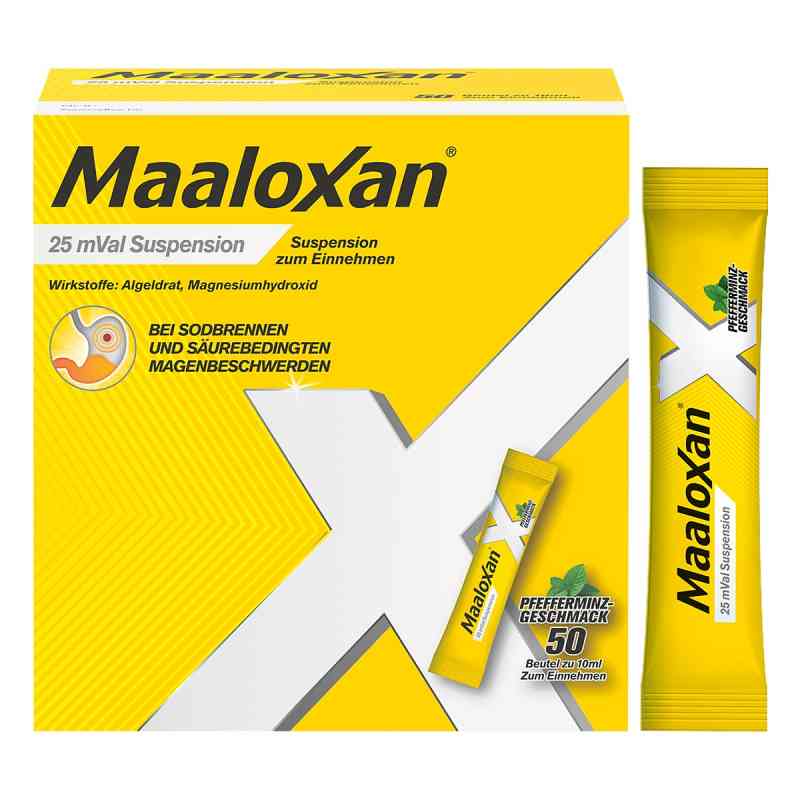 MAALOXAN Suspension bei Sodbrennen mit Magenschmerzen 50X10 ml von A. Nattermann & Cie GmbH PZN 01427373