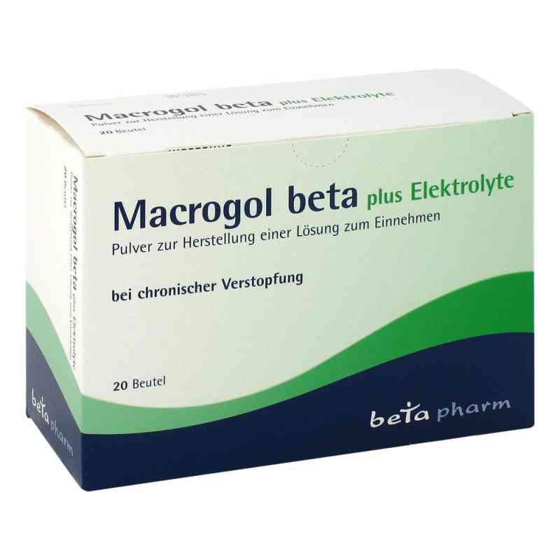 Macrogol beta plus Elektrolyte 20 stk von betapharm Arzneimittel GmbH PZN 09247038