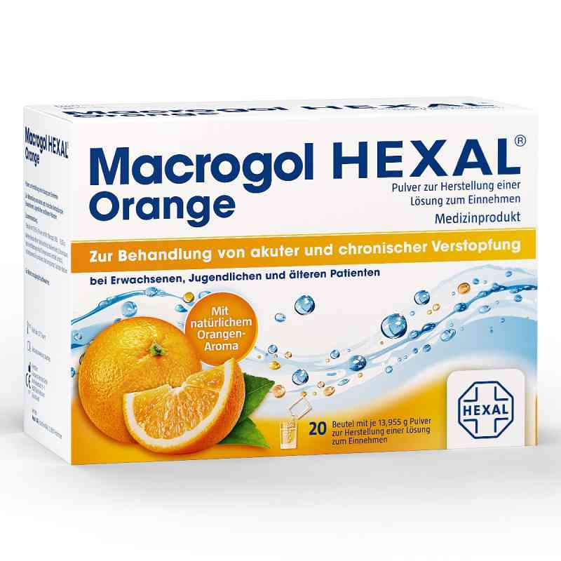 MacrogolHEXAL® Orange 20 stk von Hexal AG PZN 11553707