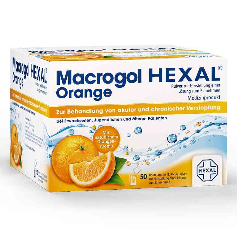 MacrogolHEXAL® Orange 50 stk von Hexal AG PZN 11553713