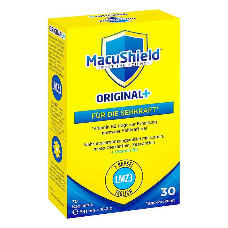 Macushield Original+ 30-tage Weichkapseln 30 stk von Alliance Pharmaceuticals GmbH PZN 17868955