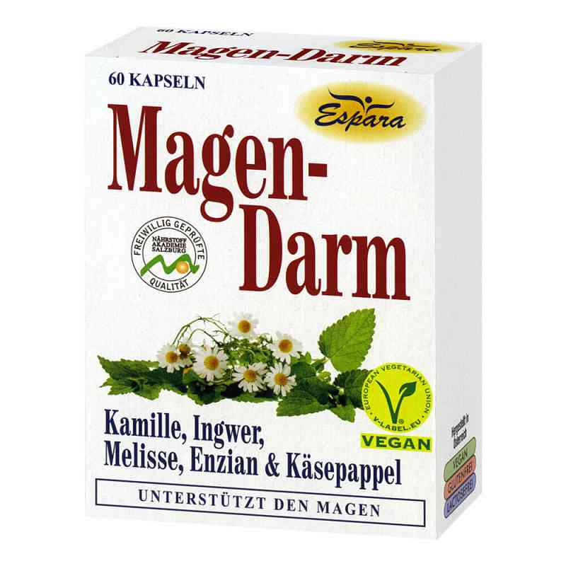 Magen Darm Kapseln 60 stk von Espara GmbH PZN 07553417