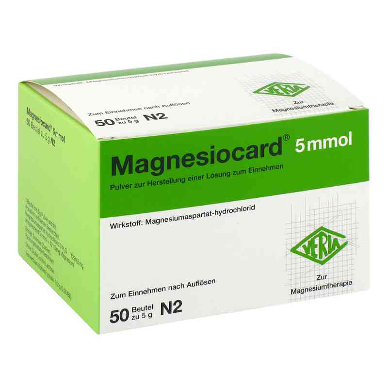 Magnesiocard 5 mmol Pulver 50 stk von Verla-Pharm Arzneimittel GmbH &  PZN 01667864