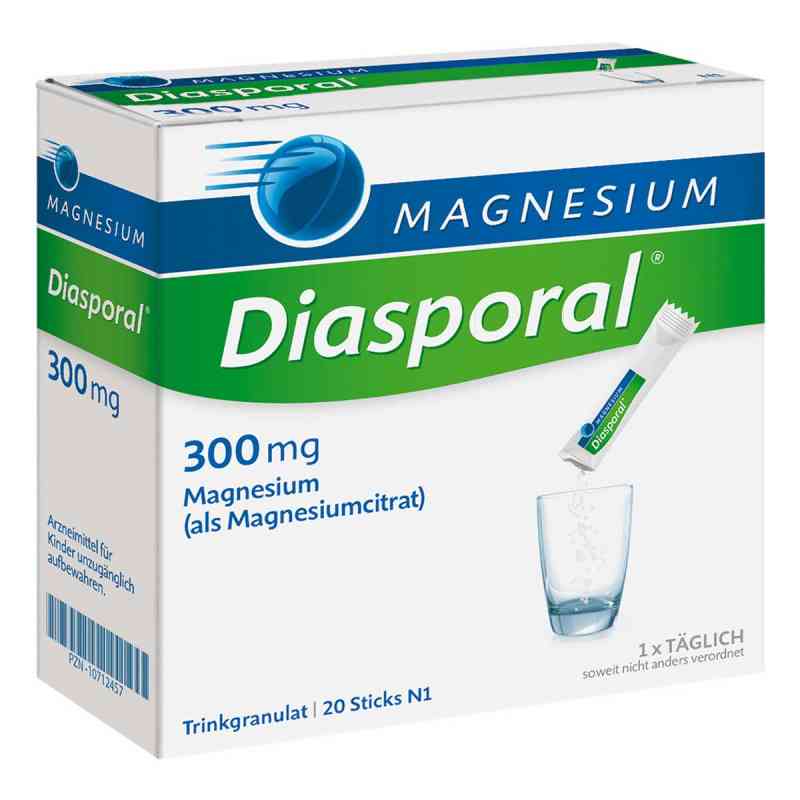 Magnesium Diasporal 300 mg Granulat zur, zum her.e.lsg.z.ein. 20 stk von Protina Pharmazeutische GmbH PZN 10712457