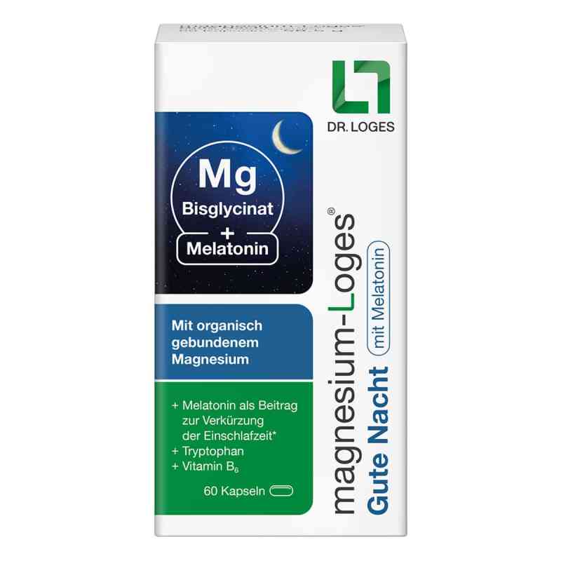 Magnesium-Loges Gute Nacht mit Melatonin Kapseln 60 stk von Dr. Loges + Co. GmbH PZN 20284407
