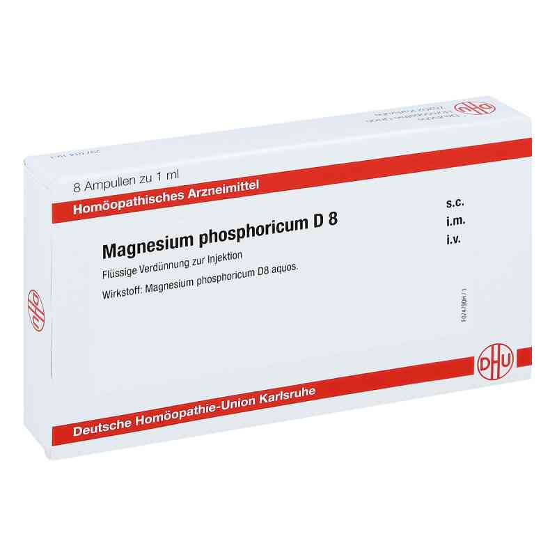 Magnesium Phosphoricum D8 Ampullen 8X1 ml von DHU-Arzneimittel GmbH & Co. KG PZN 11707174