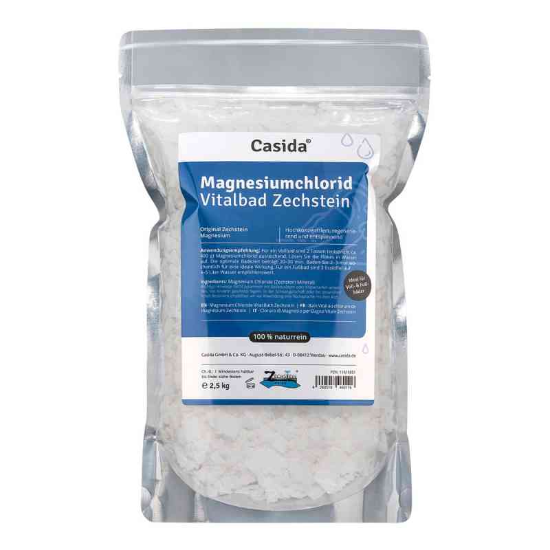 Magnesiumchlorid Vitalbad Zechstein 2.5 kg von Casida GmbH PZN 12477032