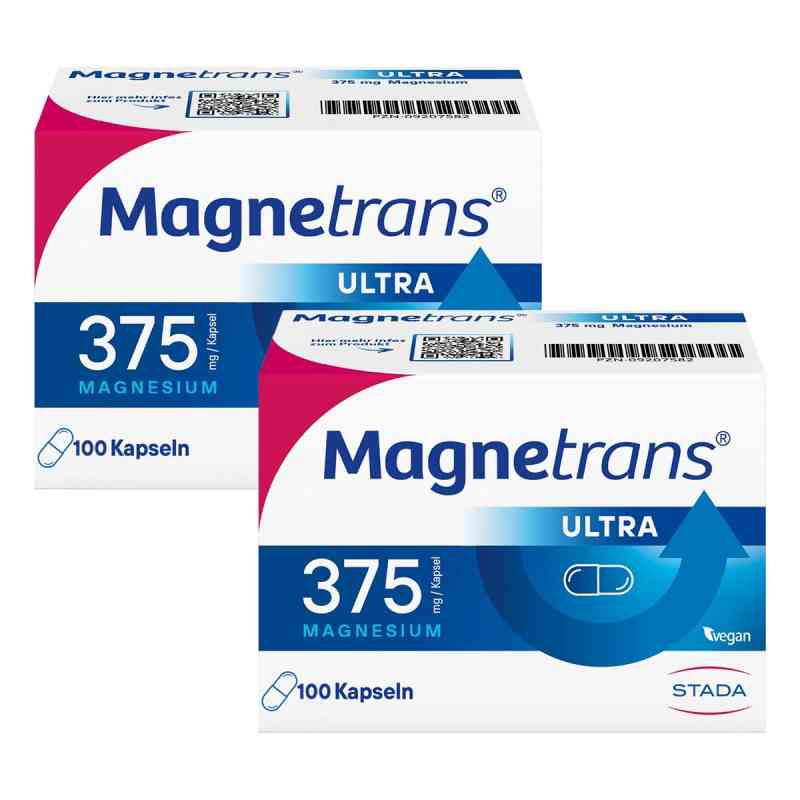 Magnetrans 375mg ultra Magnesium Kapseln 2x100 stk von STADA Consumer Health Deutschland GmbH PZN 08103189