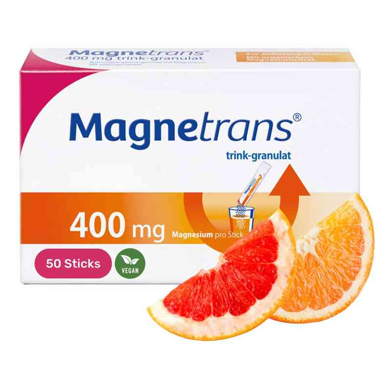 Magnetrans 400mg Magnesium Trink-Granulat 50X5.5 g von STADA Consumer Health Deutschland GmbH PZN 16314953
