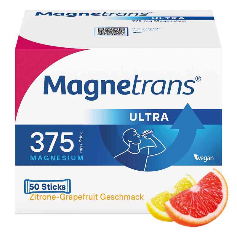 Magnetrans Ultra 375 mg Direktgranulat 50 stk von STADA Consumer Health Deutschland GmbH PZN 19909836