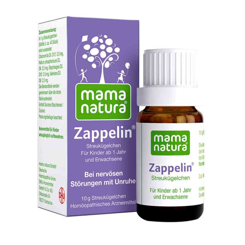 Mama Natura Zappelin Globuli 10 g von DHU-Arzneimittel GmbH & Co. KG PZN 11158282