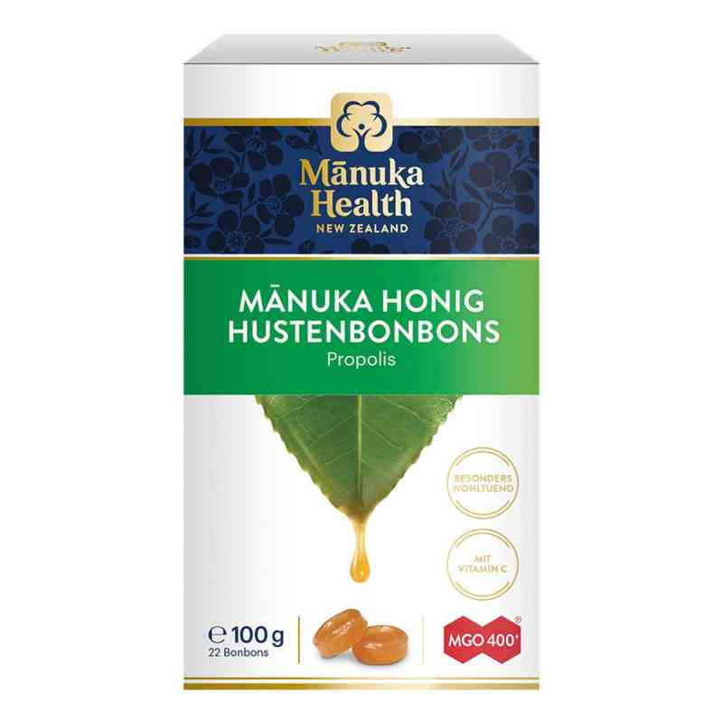 Manuka Health Mgo 400+ Lutschbonb.propolis 100 g von Hager Pharma GmbH PZN 15874905