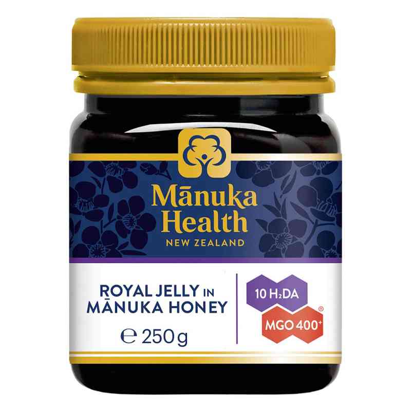 Manuka Health MGO 400+ Manuka Honig & Royal Jelly 250 g von Hager Pharma GmbH PZN 20062670