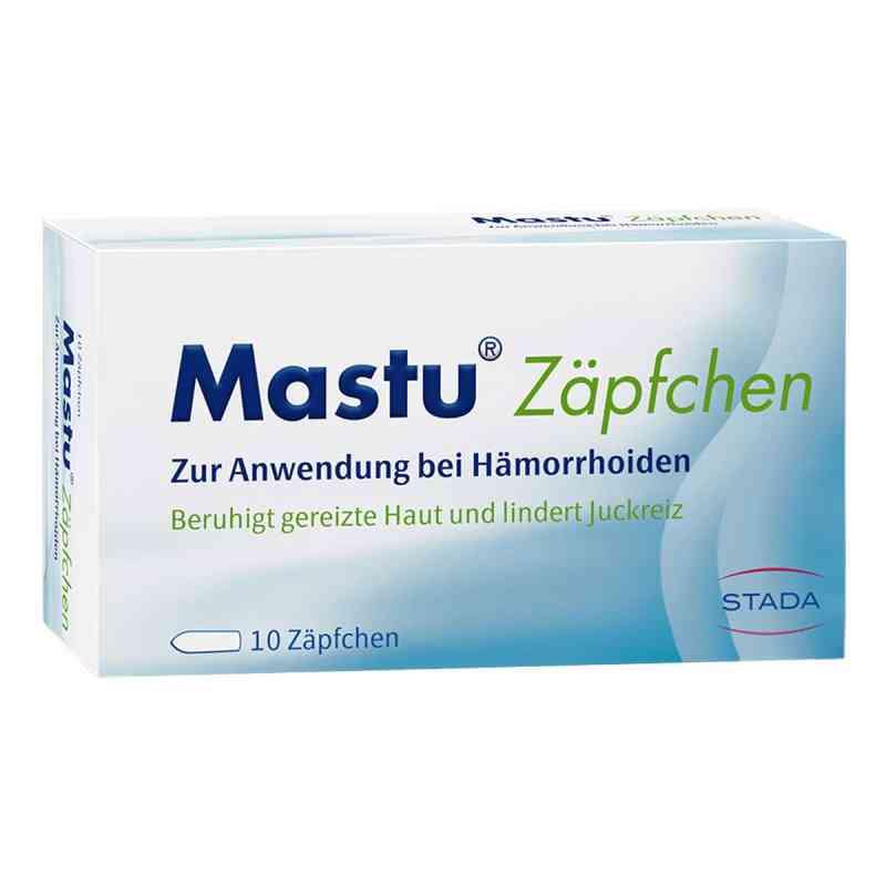Mastu Zäpfchen 10 stk von Heilpflanzenwohl GmbH PZN 06835421