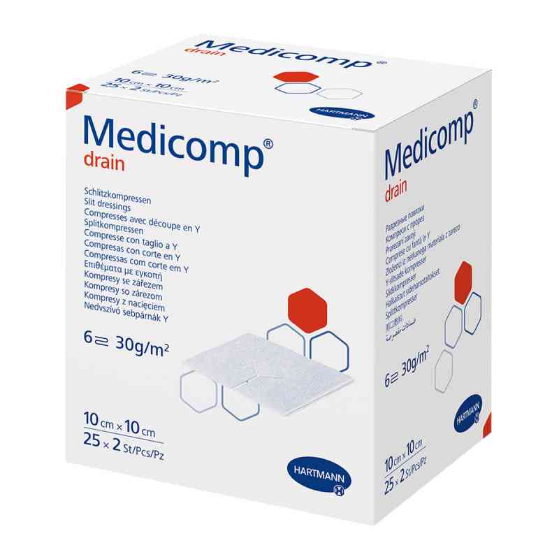 Medicomp Drain St 10x10 6f 25X2 stk von PAUL HARTMANN AG PZN 16585505