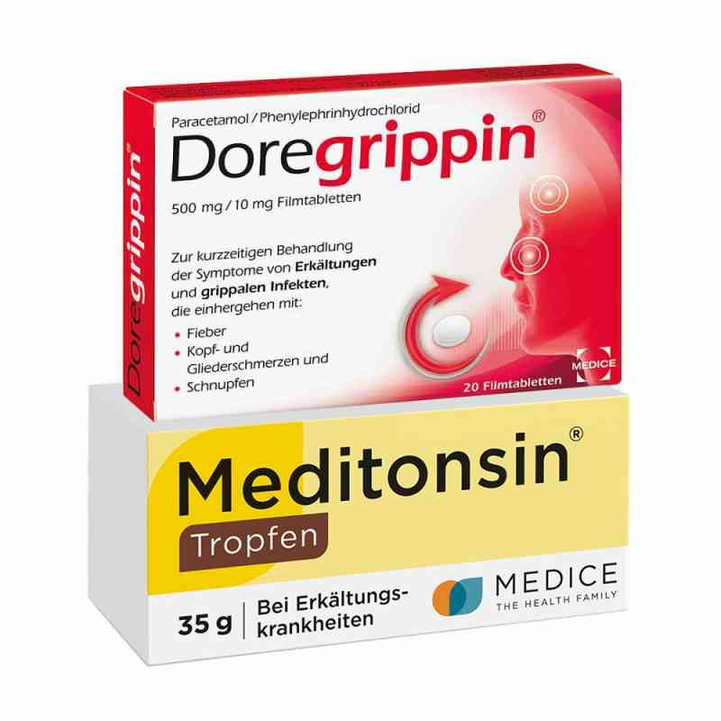 Meditonsin + Doregrippin 1 stk von MEDICE Arzneimittel Pütter GmbH&Co.KG PZN 08130065