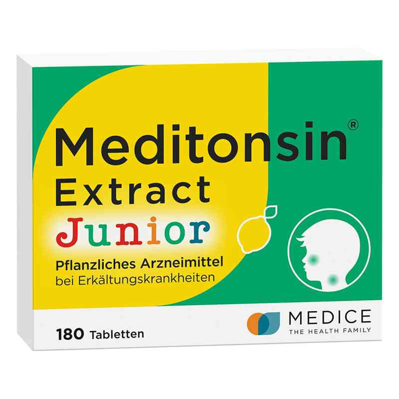 Meditonsin Extract Junior Pflanzliche Erkältungstabletten 180 stk von MEDICE Arzneimittel Pütter GmbH&Co.KG PZN 19846917