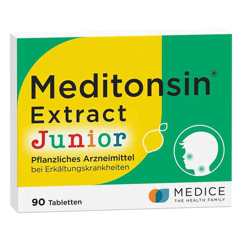 Meditonsin Extract Junior Pflanzliche Erkältungstabletten 90 stk von MEDICE Arzneimittel Pütter GmbH&Co.KG PZN 19846923