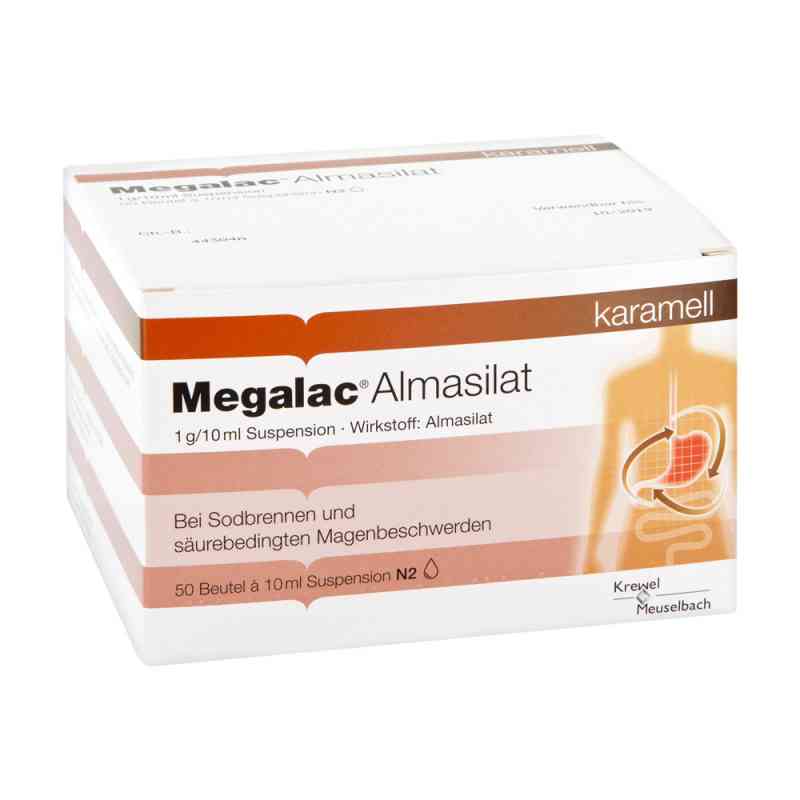 Megalac Almasilat Beutel 50X10 ml von HERMES Arzneimittel GmbH PZN 04678420