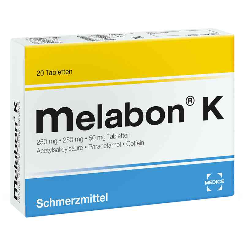 Melabon K 20 stk von MEDICE Arzneimittel Pütter GmbH& PZN 04566980