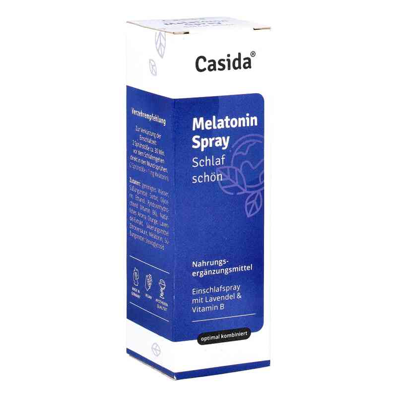 Melatonin Spray Schlaf Schön 30 ml von Casida GmbH PZN 17203782