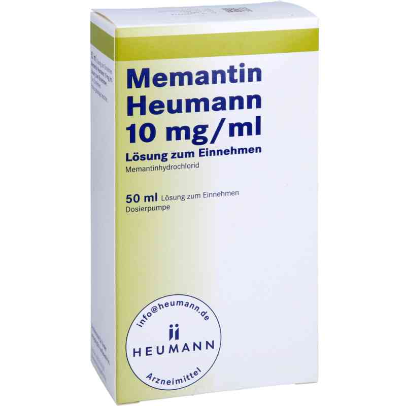 Memantin Heumann 10mg/ml 50 ml von HEUMANN PHARMA GmbH & Co. Generica KG PZN 09759100