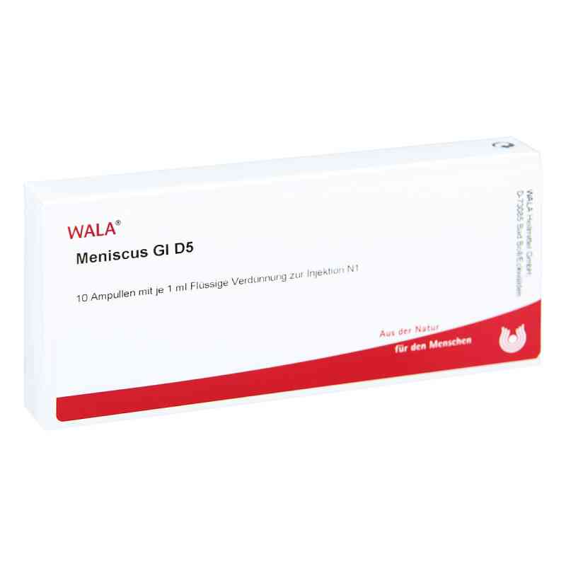 Meniscus Gl D5 Ampullen 10X1 ml von WALA Heilmittel GmbH PZN 02936421