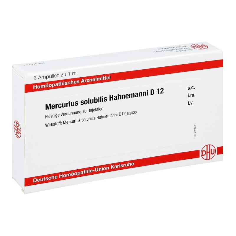 Mercurius Solubilis D12 Ampullen Hahnemanni 8X1 ml von DHU-Arzneimittel GmbH & Co. KG PZN 11707197