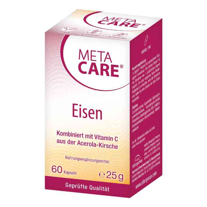 Meta Care Eisen Kapseln 60 stk von INSTITUT ALLERGOSAN Deutschland (privat) GmbH PZN 16355604