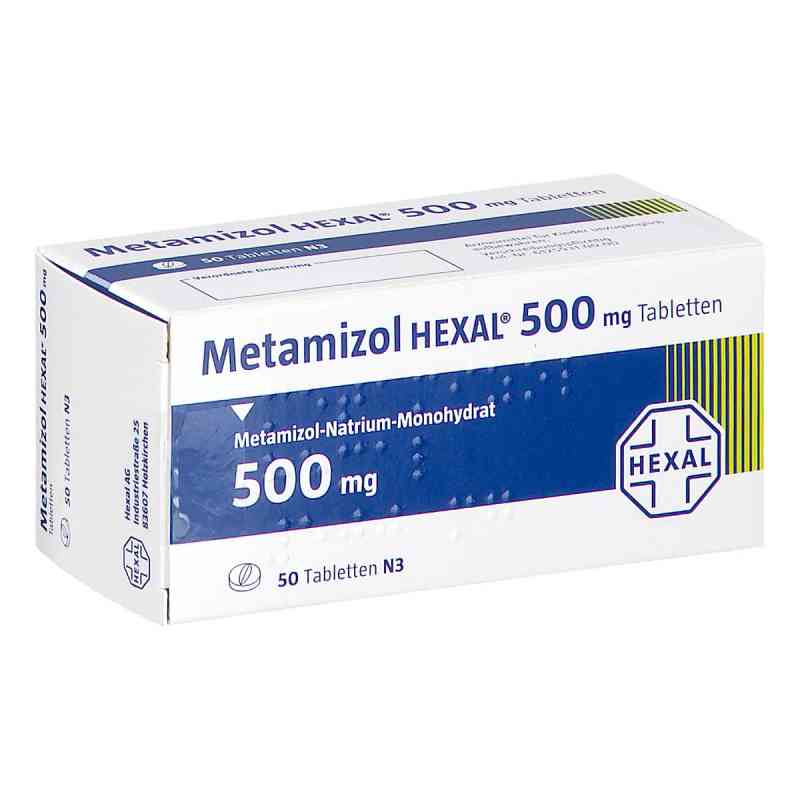 Metamizol Hexal 500 Mg Tabletten 50 stk von Hexal AG PZN 19352196