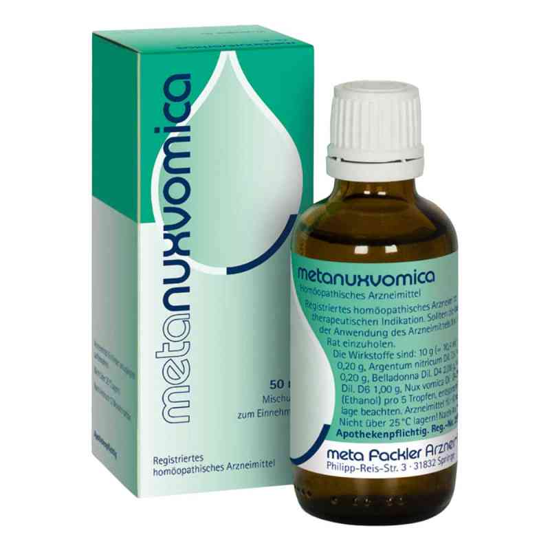 Metanuxvomica Tropfen zum Einnehmen 50 ml von meta Fackler Arzneimittel GmbH PZN 04776401