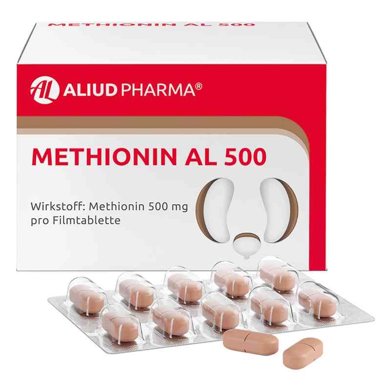 Methionin AL 500 zur Harnansäuerung 100 stk von ALIUD Pharma GmbH PZN 01300750