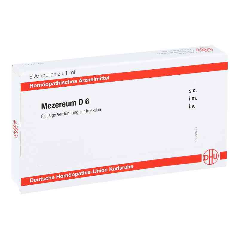 Mezereum D6 Ampullen 8X1 ml von DHU-Arzneimittel GmbH & Co. KG PZN 11707263