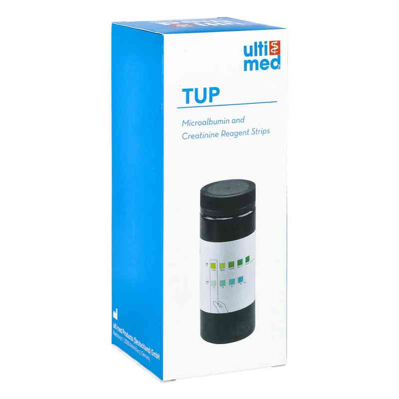 Microalbumin Kreatin Urinteststreifen visuell 25 stk von ULTI MED PRODUCTS GMBH PZN 10005599