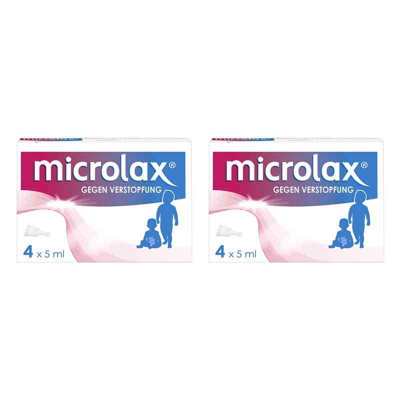 Microlax Rektallösung Klistiere mit kurzem Tubenhals 2x4 stk von Kenvue Germany GmbH (OTC) PZN 08106231
