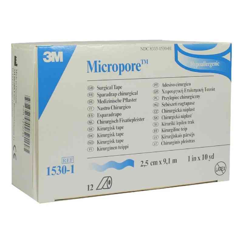 Micropore Vliespfl.9,1 mx2,5 cm weiss 1530-1 12 stk von Solventum Germany GmbH PZN 01319749