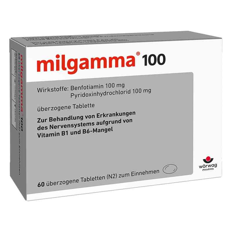 Milgamma 100 mg überzogene Tabletten 60 stk von Wörwag Pharma GmbH & Co. KG PZN 04847302