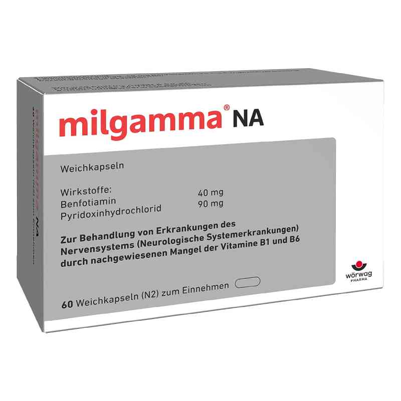 Milgamma Na Weichkapseln 60 stk von Wörwag Pharma GmbH & Co. KG PZN 04929661
