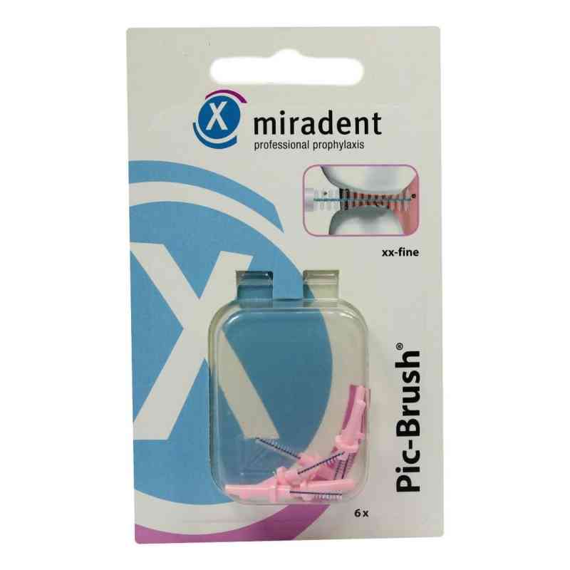 Miradent Interdentalbürsten Pic-Brush Ersatzbürsten x-large bord 6 stk von Hager Pharma GmbH PZN 03172569