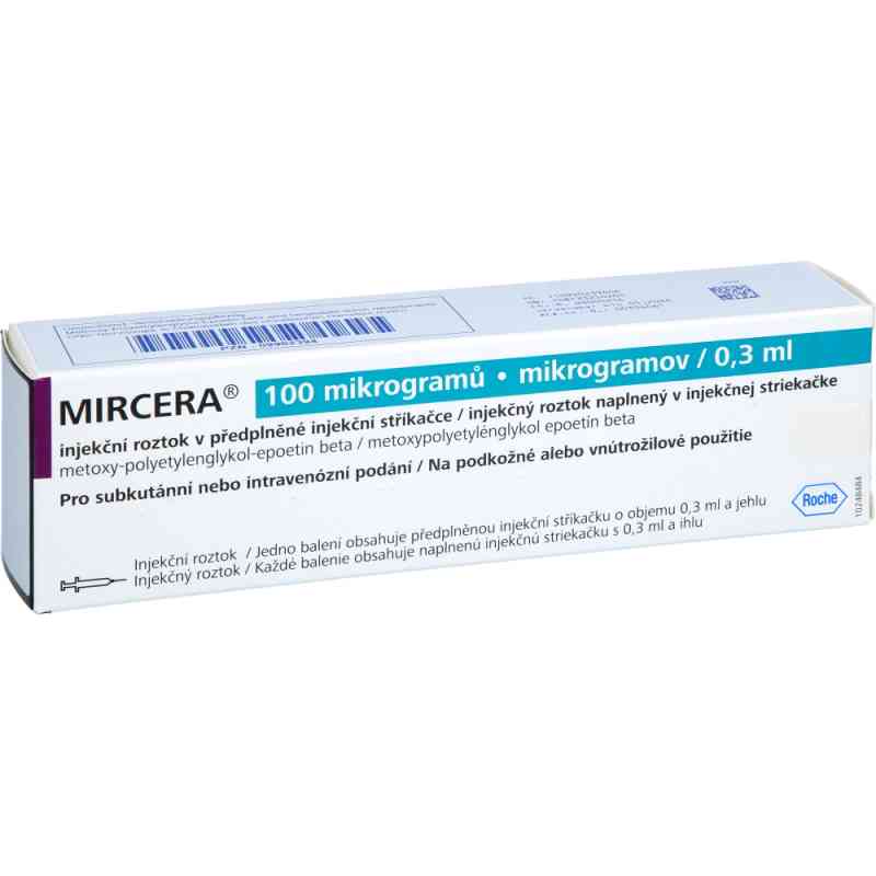 Mircera Revised Chart Poutine Mircera 100 Mikrogramm/0,3 ml iniecto -lsg.i.e.f.-sp. 1 stk