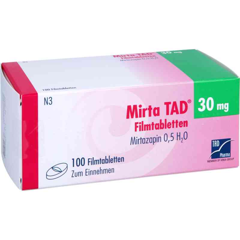Mirta Tad 30 Mg Filmtabletten 100 stk von BB FARMA S.R.L. PZN 18192916