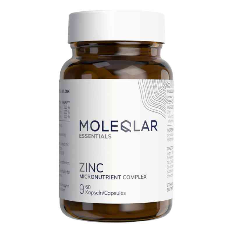 Moleqlar Zink Bisglycinat Kapseln 60 stk von MoleQlar GmbH PZN 20584440