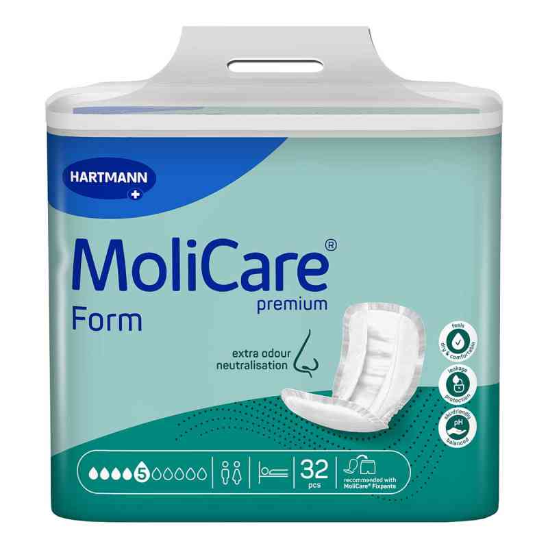 Molicare Premium Form 5 Tropfen 32 stk von PAUL HARTMANN AG PZN 17633560
