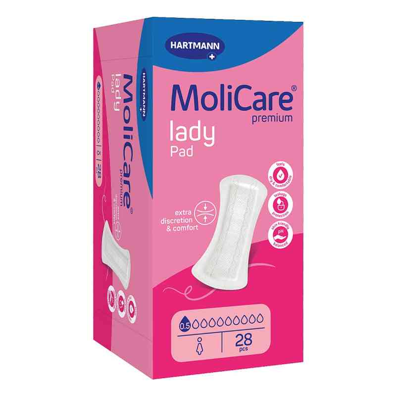 Molicare Premium Lady Pad 0,5 Tropfen 28 stk von PAUL HARTMANN AG PZN 18683548