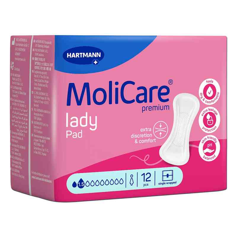 Molicare Premium Lady Pad 1,5 Tropfen 12 stk von PAUL HARTMANN AG PZN 18683560