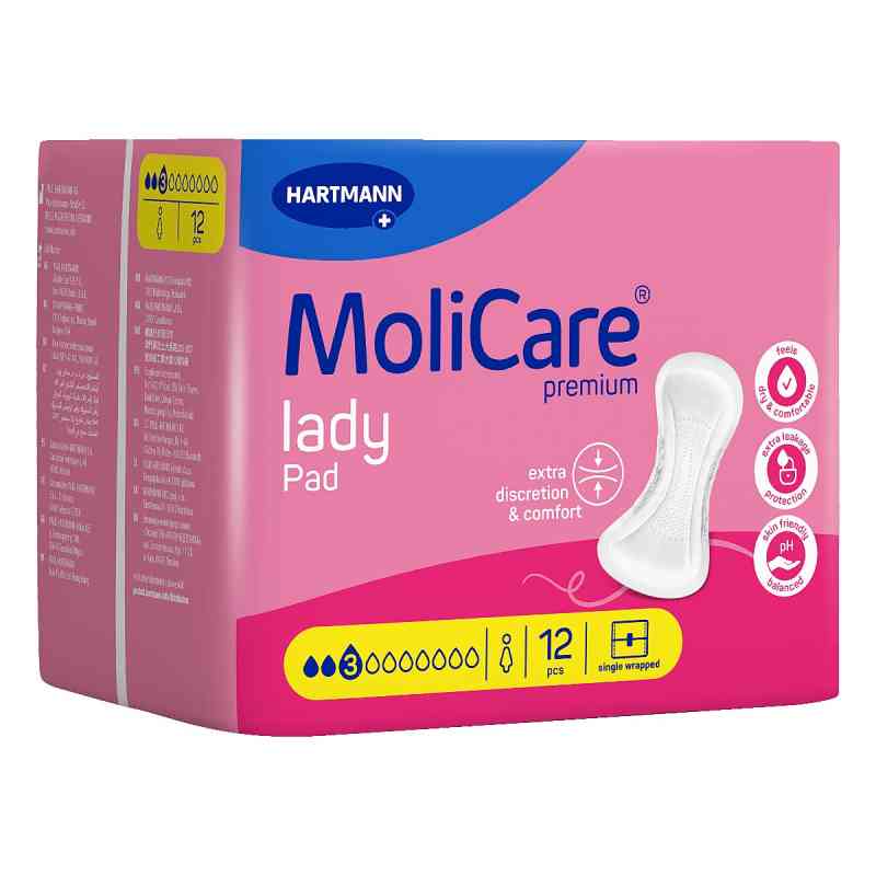 Molicare Premium Lady Pad 3 Tropfen 12 stk von PAUL HARTMANN AG PZN 18683643